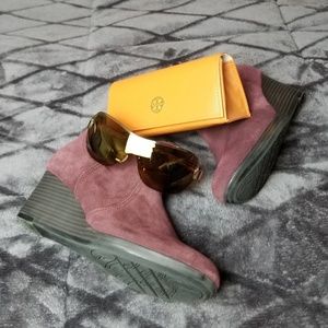 Clarks Wedge Ankle Boots